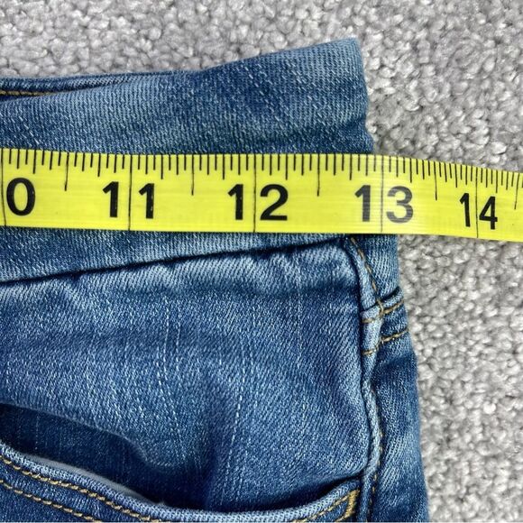 American Eagle Jeans Women’s 2 Blue Jegging Slim High Rise Medium Wash Denim - Picture 10 of 14